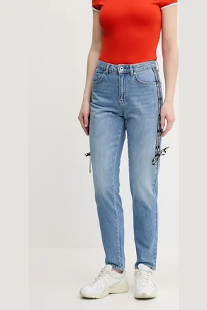 Karl Lagerfeld Jeansy damskie high waist A2W10139