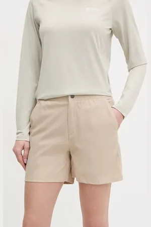 Columbia Szorty outdoorowe Cedar Crest kolor gładkie high waist 2119823