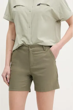 Columbia Szorty outdoorowe Leslie Falls kolor gładkie medium waist 2126061