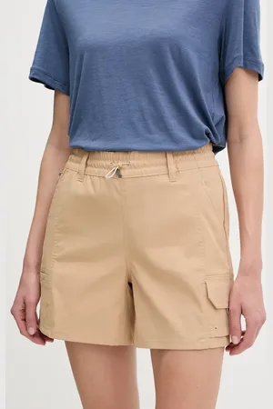 Columbia Szorty outdoorowe Weekend Rays kolor gładkie high waist 2114784