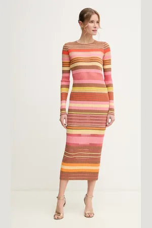 Pinko Sukienka kolor midi dopasowana 104639 A2E8