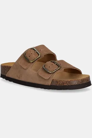Scholl Klapki zamszowe JOSEPHINE damskie kolor F321651062