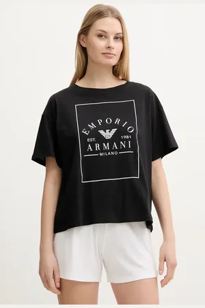 Emporio Armani T-shirt bawełniany damski kolor EW000553 AF10887