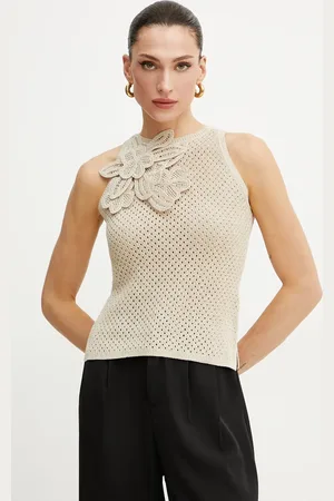 MARELLA Top z domieszką lnu ARAK1 kolor 2513361112200