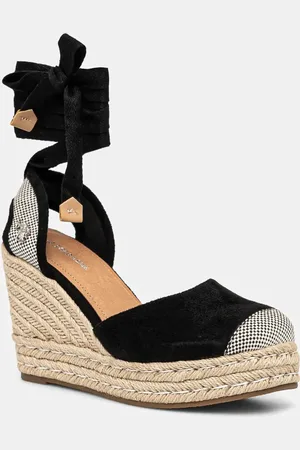 U.S. Polo Assn. Espadryle STEFY kolor na koturnie STEFY001W/5HT2