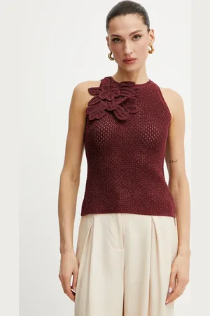 MARELLA Top z domieszką lnu ARAK1 kolor 2513361112200