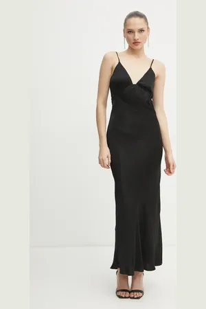Bardot Sukienka kolor maxi prosta 57516DB7