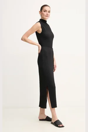 Calvin Klein Sukienka kolor maxi dopasowana K20K208304