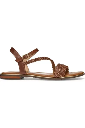 Geox Sandały skórzane D SOZY PLUS damskie kolor D55DQD 081KY C5F2L