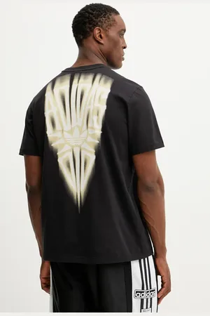 adidas T-shirt bawełniany Skeleton Back Tee męski kolor z nadrukiem JI5873