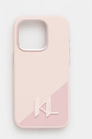 Karl Lagerfeld Etui na telefon iPhone 15 Pro kolor KLHMP15LSCMKMPCP