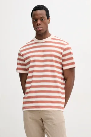 Lacoste T-shirt bawełniany męski kolor wzorzysty TH0290