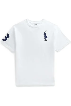 Ralph Lauren T-shirt bawełniany dziecięcy kolor z nadrukiem 323832907037