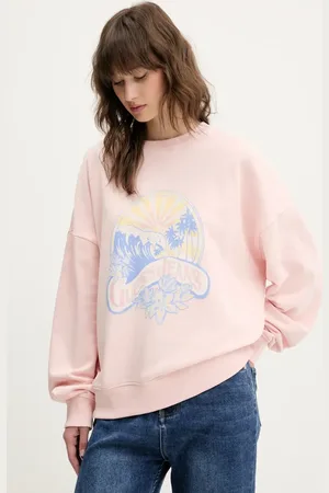 Guess Bluza bawełniana damska kolor z nadrukiem W5GQ16 K68I4