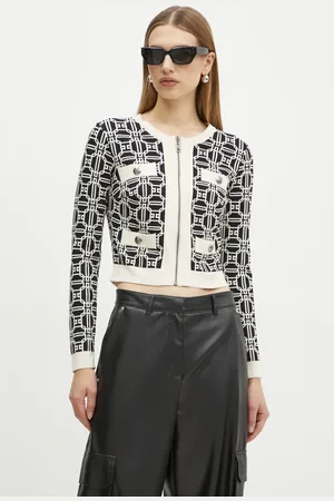 Elisabetta Franchi Kardigan damski kolor MK32B47E2