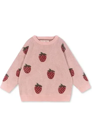 Konges Sløjd Sweter dziecięcy LAPIS LUREX KNIT BLOUSE kolor KS102260