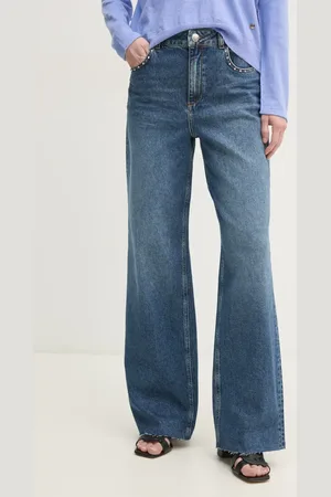 Mos Mosh Jeansy damskie high waist 170010