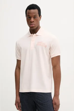 Lacoste Polo bawełniane męski kolor gładki PH0285