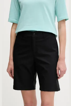 Columbia Szorty outdoorowe Leslie Falls kolor gładkie medium waist 2119193