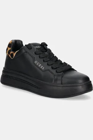 Guess Sneakersy skórzane WINNIE damskie kolor FLPWIN LEP12