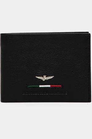 Aeronautica Militare Portfel skórzany męski kolor AM151