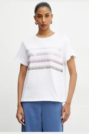 MARELLA T-shirt bawełniany Emme by damski kolor 2515971042200