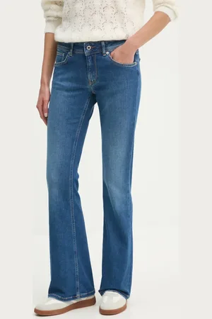 Pepe Jeans Jeansy FLARE LW PIMLICO damskie high waist PL204736IA0