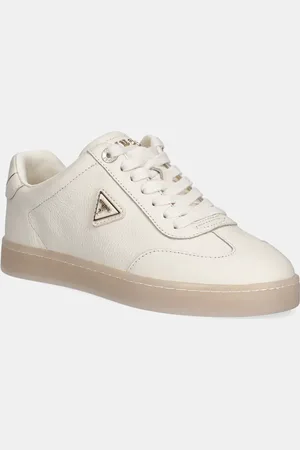 Guess Sneakersy skórzane JAZLIE damskie kolor FLJJAZ LEA12