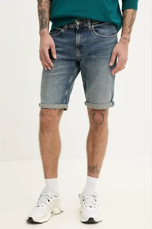Tommy Hilfiger Szorty jeansowe męskie kolor DM0DM20948