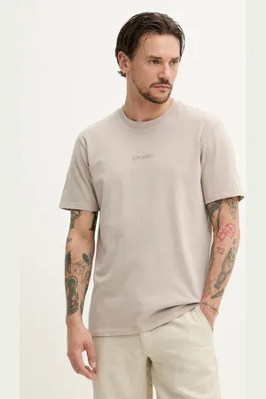 Superdry T-shirt bawełniany męski kolor gładki M1012131A-1PC