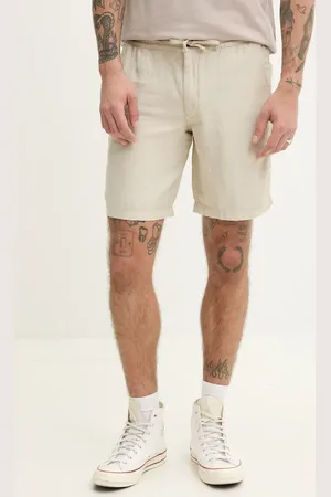 Superdry Szorty lniane męskie kolor M7110455A-S1F