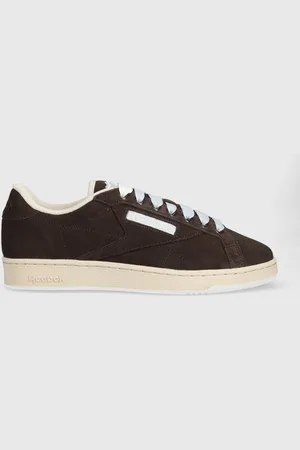 Reebok Sneakersy zamszowe Club C kolor HP6471-BRAZOWY