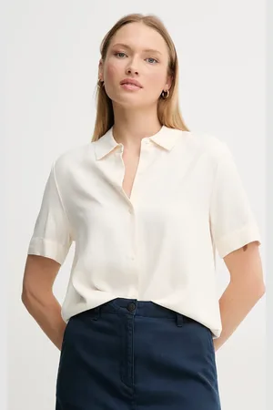 Tommy Hilfiger Koszula damska kolor relaxed z kołnierzykiem klasycznym WW0WW44683