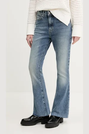 HUGO BOSS Jeansy damskie high waist 50535263