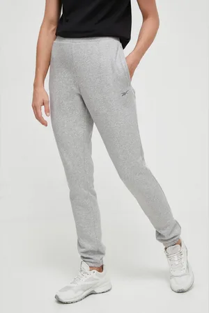 Reebok Spodnie dresowe LUX COLLECTION kolor melanżowe