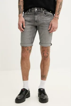 Tommy Hilfiger Szorty jeansowe męskie kolor DM0DM20946