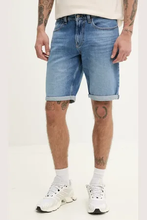 Tommy Hilfiger Szorty jeansowe męskie kolor DM0DM20961