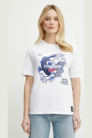 Patrizia Pepe T-shirt bawełniany damski kolor 2M4464 J297