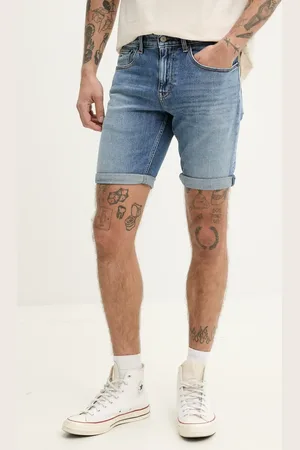 Tommy Hilfiger Szorty jeansowe męskie kolor DM0DM20960