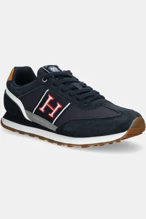 Hackett Sneakersy skórzane HENDFOR PATCH męskie kolor HMS21452