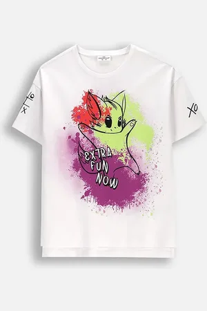 COCCODRILLO T-shirt dziecięcy kolor REBEL GIRL JUNIOR