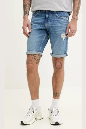 Tommy Hilfiger Szorty jeansowe męskie kolor DM0DM21331