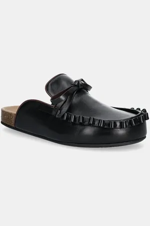 J.W.Anderson Klapki Ruffle Loafer damskie kolor LF0069 LA0323 999