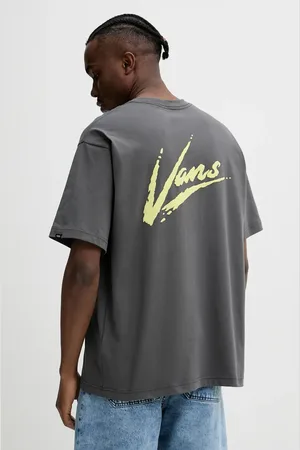 Vans T-shirt bawełniany męski kolor z nadrukiem VN000K42EBA1