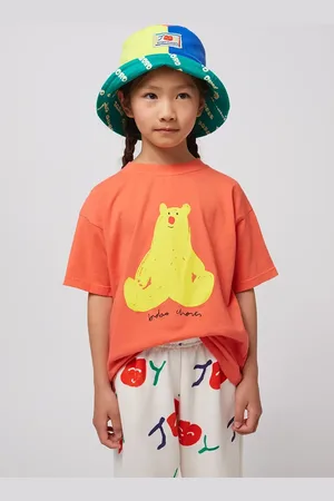 Bobo Choses T-shirt bawełniany dziecięcy Hug Me Bear kolor z nadrukiem 125AC011