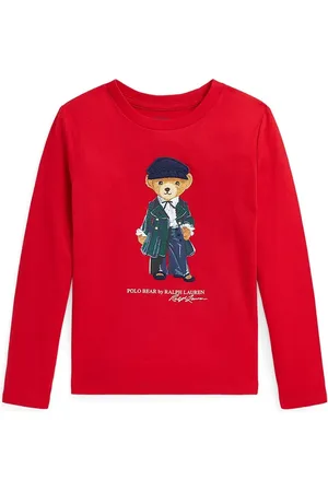 Ralph Lauren Longsleeve bawełniany dziecięcy kolor 312952134002