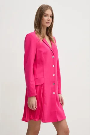 DKNY Sukienka kolor mini prosta DD4K1D67