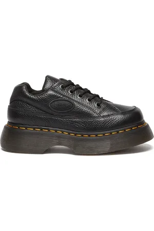 Dr. Martens Półbuty skórzane 8363 Buzz damskie kolor na platformie DM41060001