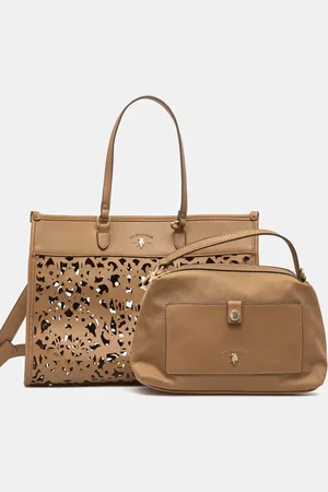 U.S. Polo Assn. Torebka Road kolor beżowy BEU1R8646WWI