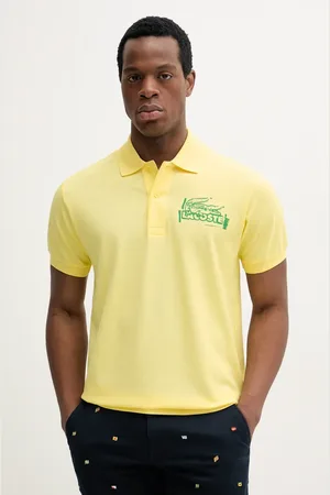 Lacoste Polo bawełniane męski kolor gładki PH0285